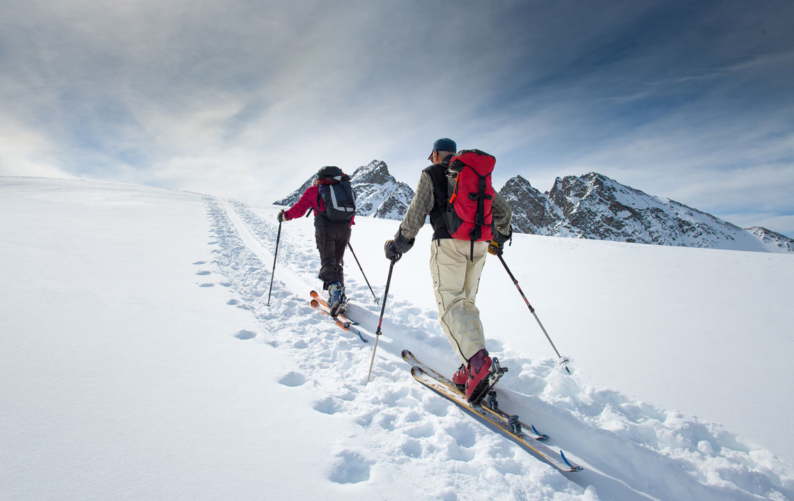 Wandern im Schnee