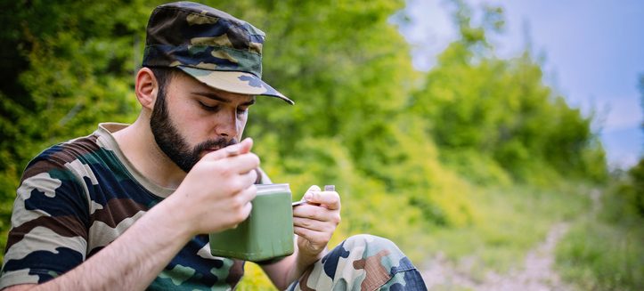 Soldaten Verpflegung © South_agency / Getty Images International