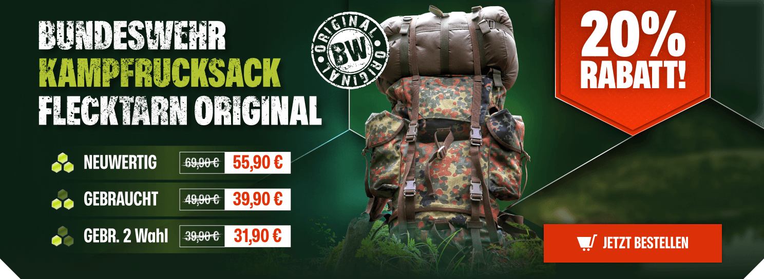 Bundeswehr Kampfrucksack Flecktarn Original im bw-online-shop
