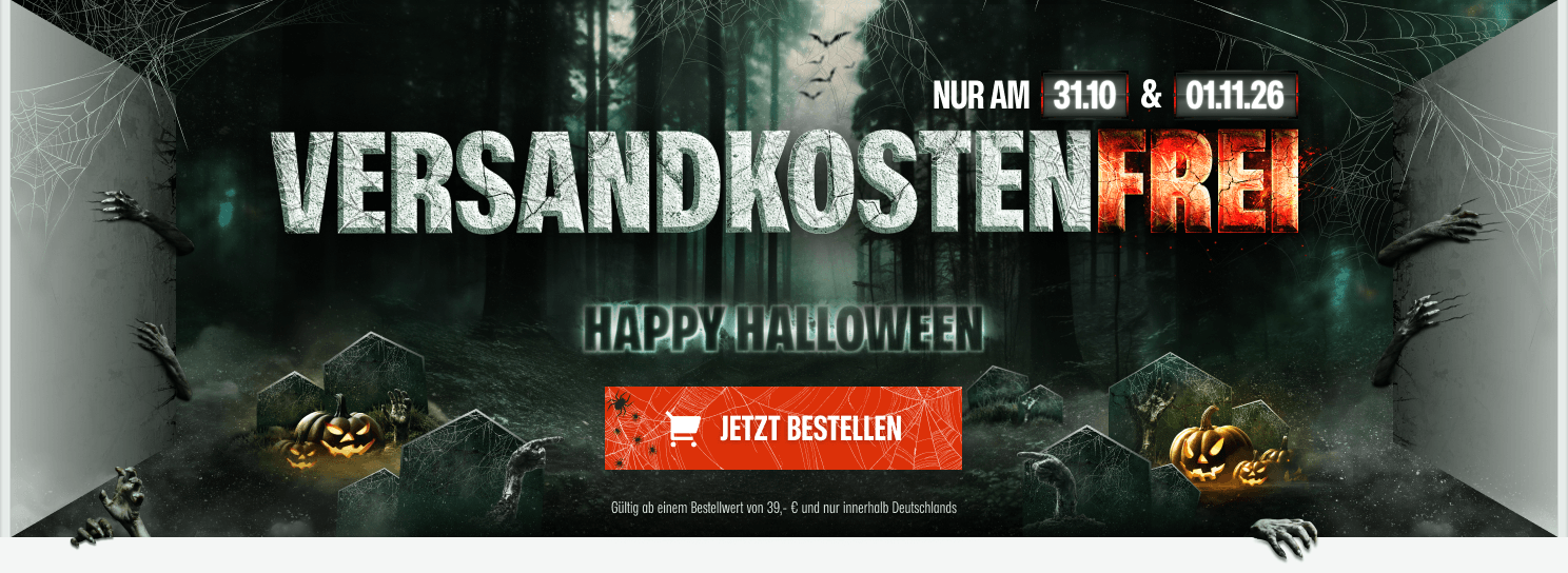 Versandkostenfrei am Halloween
