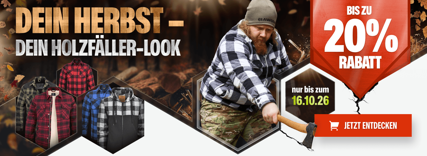 Holzfäller-Look für den Herbst