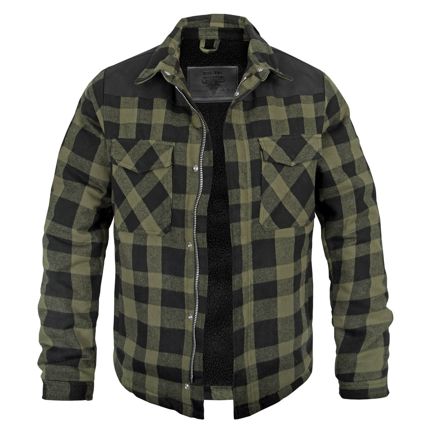 Lumberjacket mit Teddyfutter