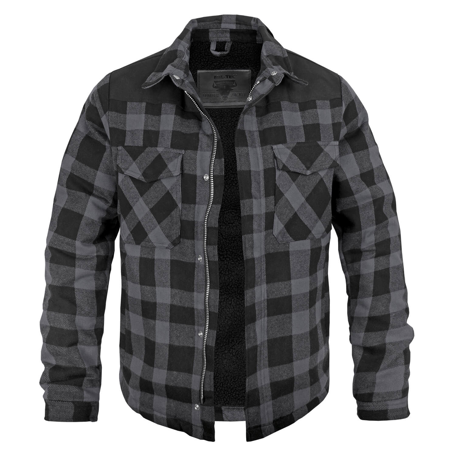 Lumberjacket mit Teddyfutter