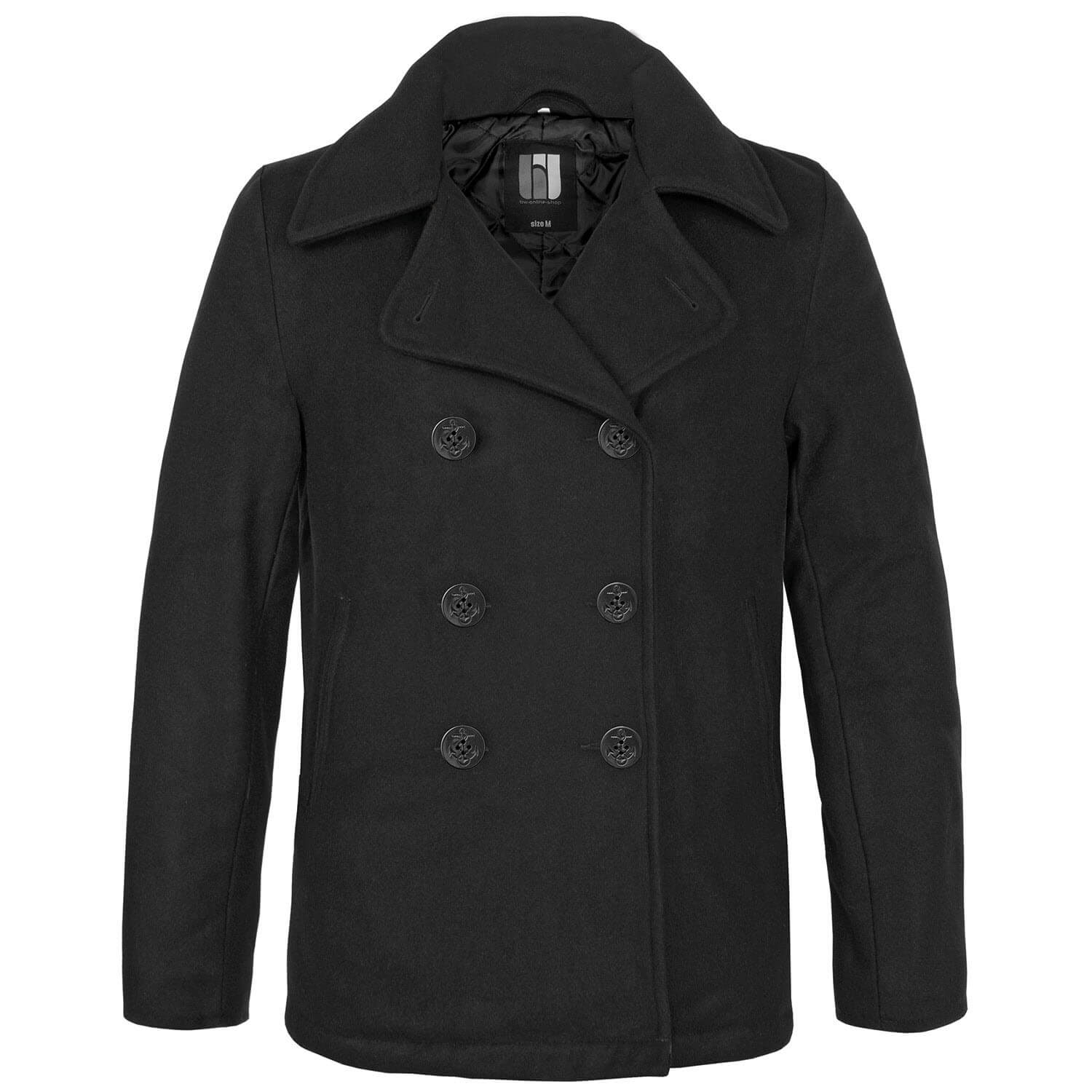 Navy Pea Coat Mantel (Sale)