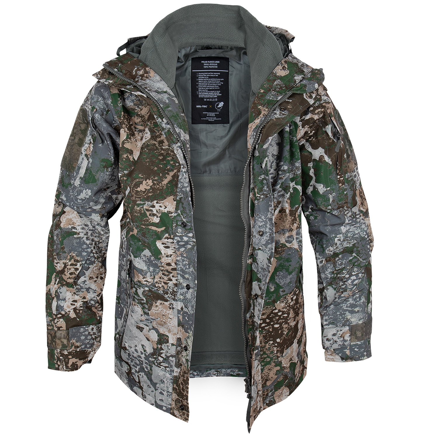 Nässeschutzjacke m. Fleecejacke Gen. II WASP I