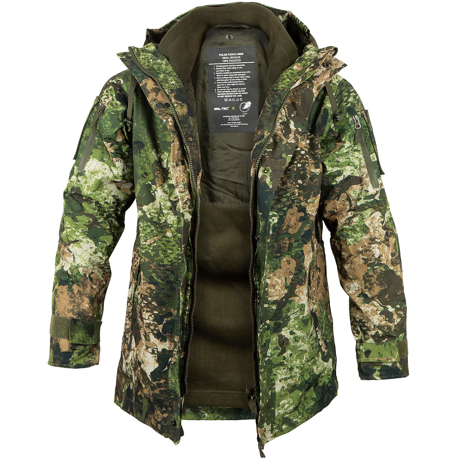 Nässeschutzjacke m. Fleecejacke Gen. II WASP I