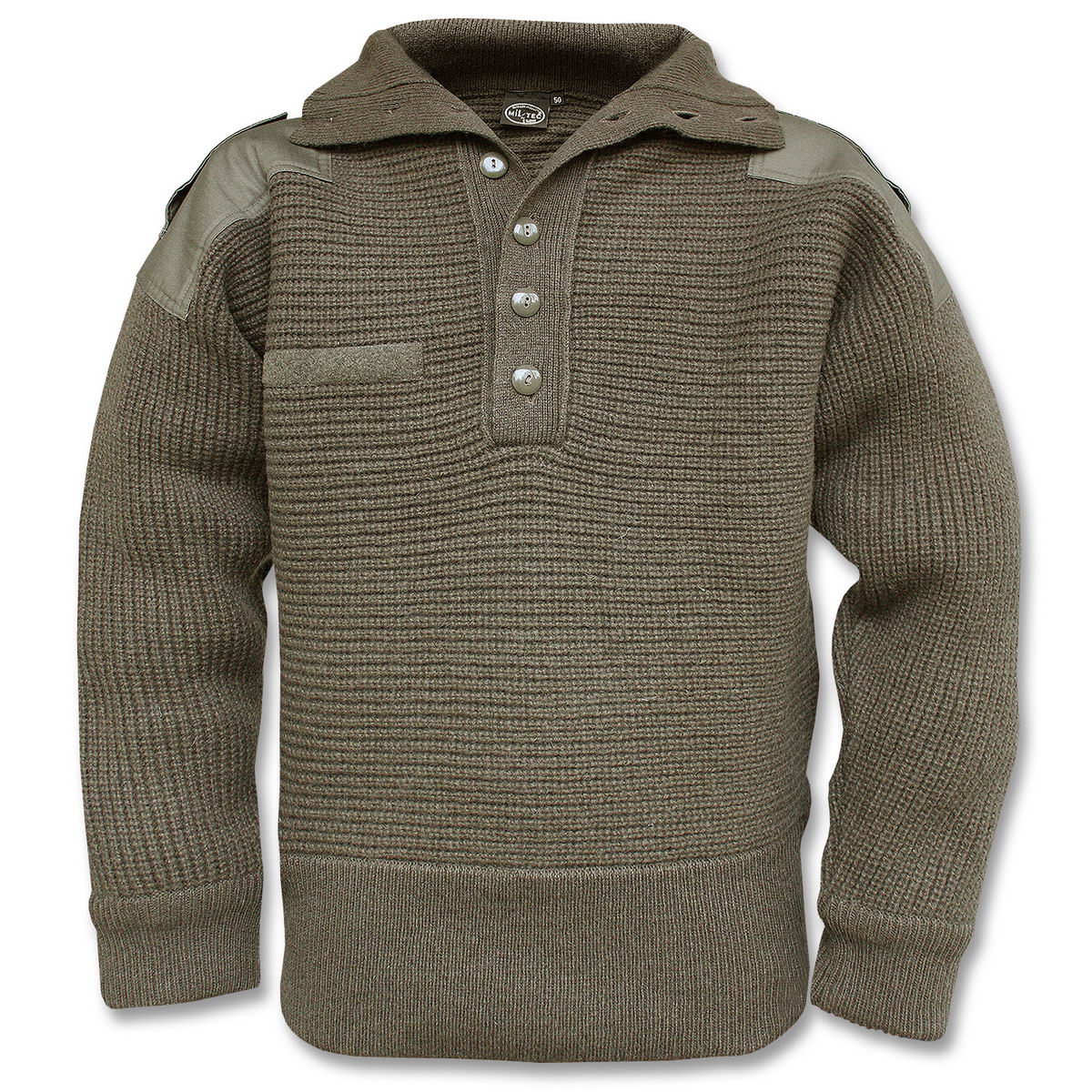 Alpin Armee Pullover Wolle