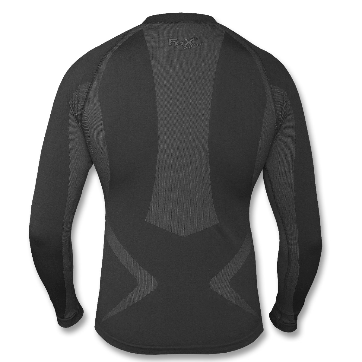 Fox Outdoor Thermo Sport Funktions Unterhemd Langarm Schwarz Unterhosen Leggings