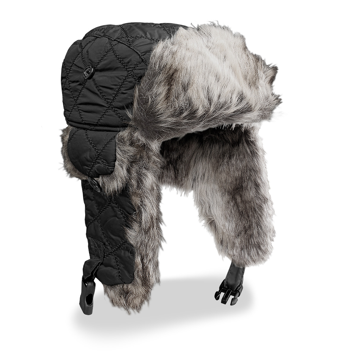 Wintermütze mit Kunstpelz
