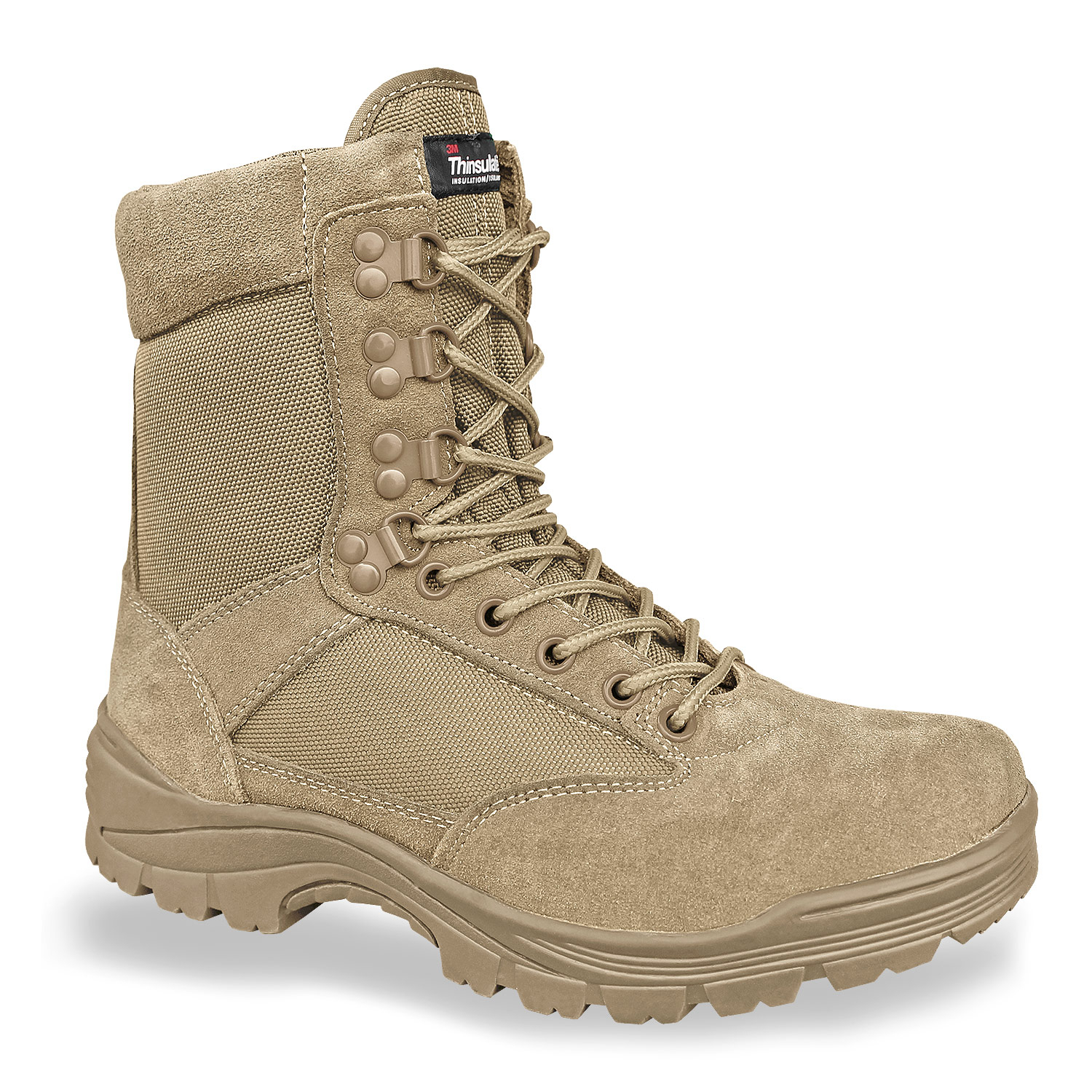 Tactical Boot m. YKK Zipper