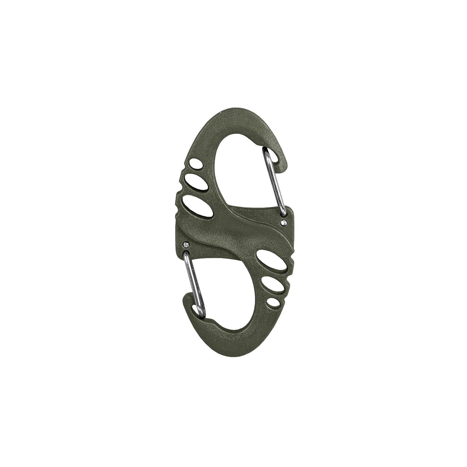 Tactical S-Hook Doppelkarabiner 10er Set