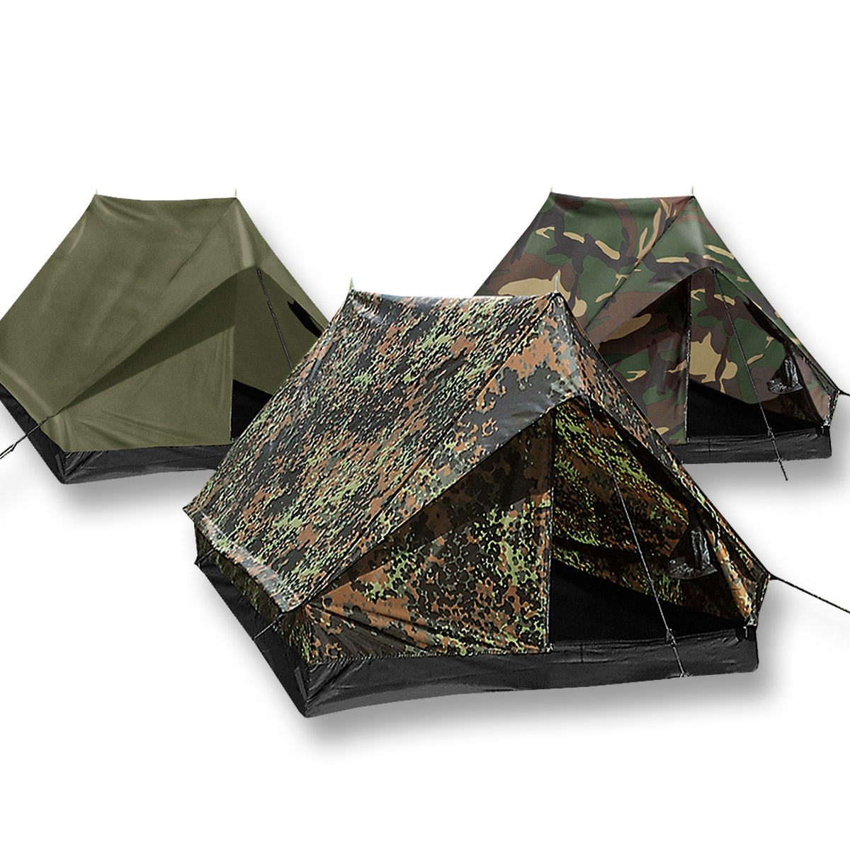 MilTec Zelt Mini Pack Premium 2 im Bundeswehr und