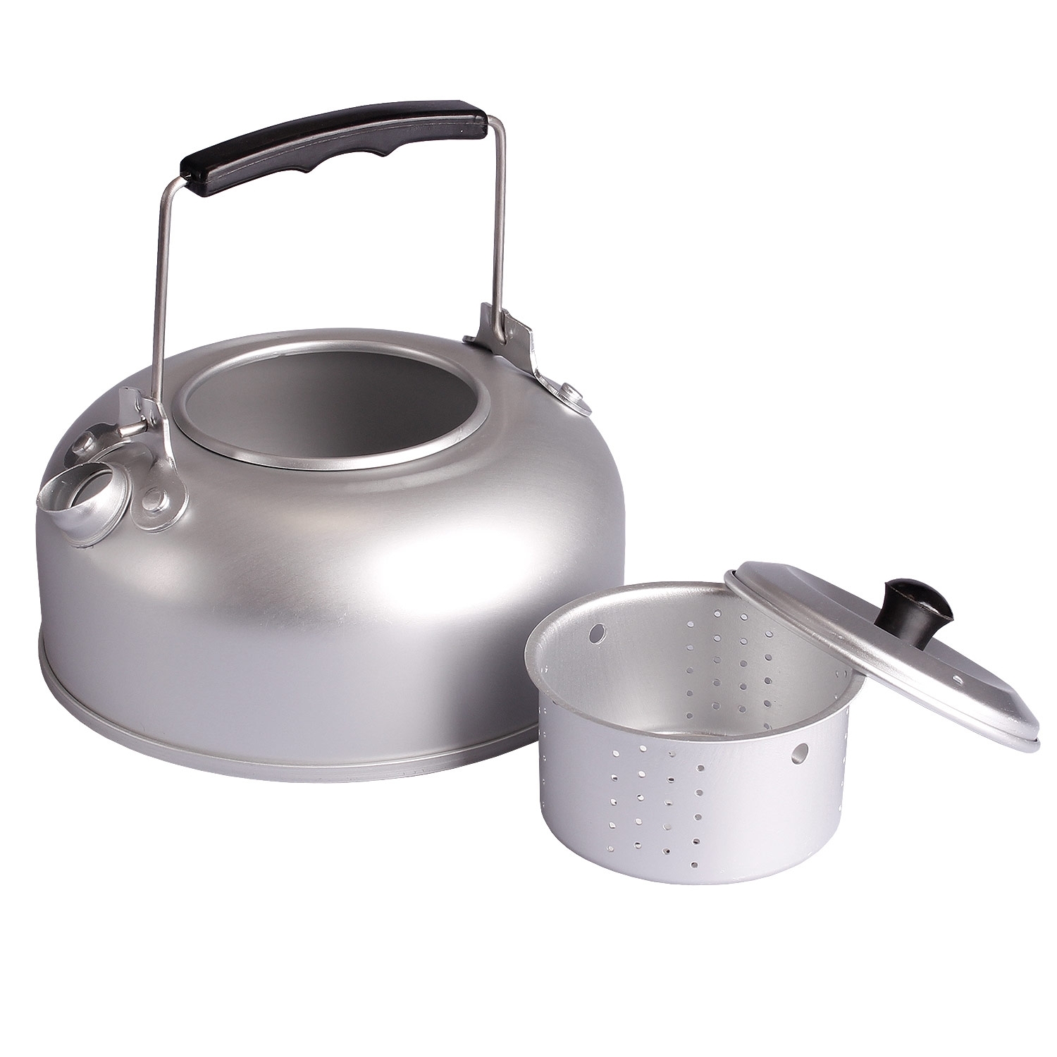 Aluminium Teekessel mit Sieb