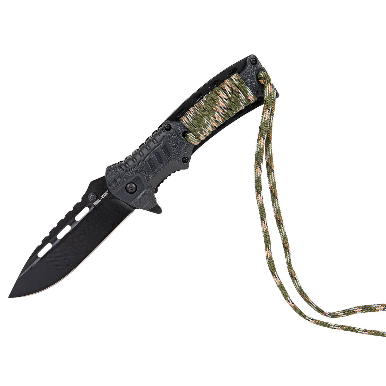 Einhandmesser Paracord mit Fire Starter