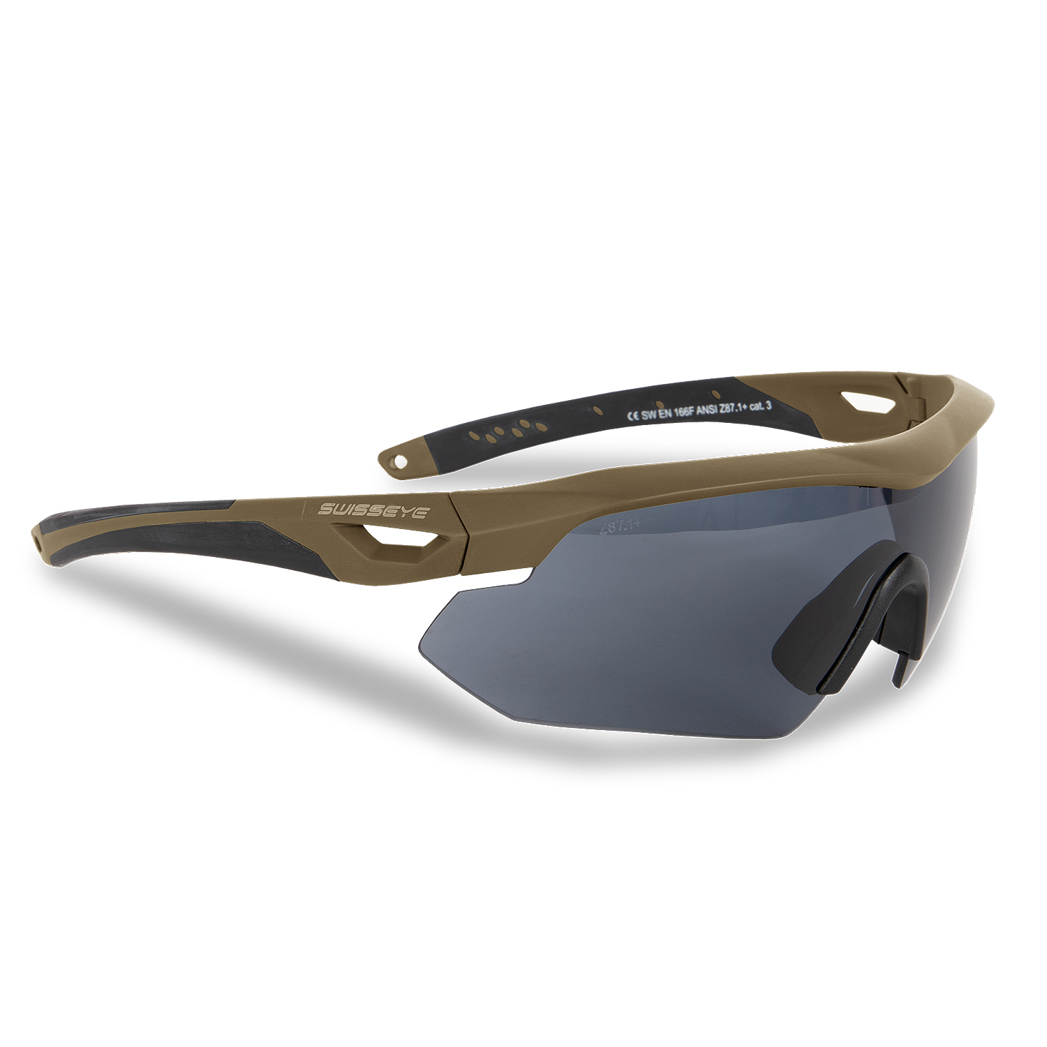 Tactical Brille Nighthawk m. Wechselgläsern