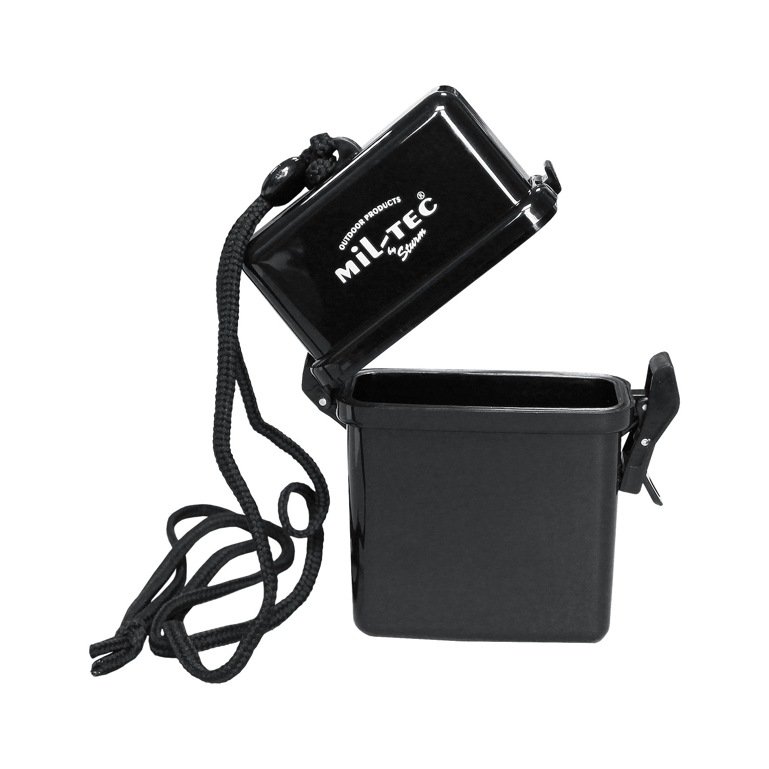 Transportbox wasserdicht m. Nackenband schwarz