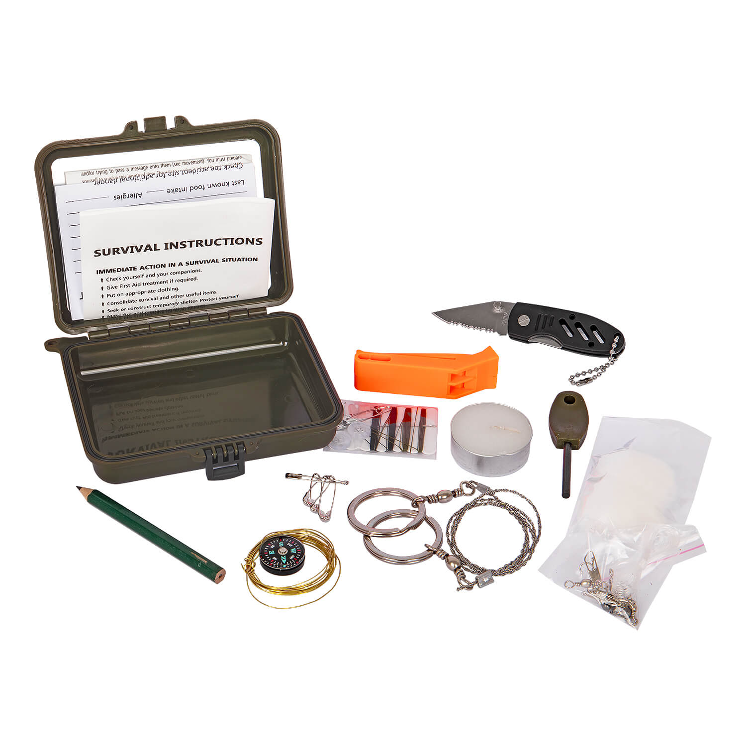 Survival Kit Kunststoff Box