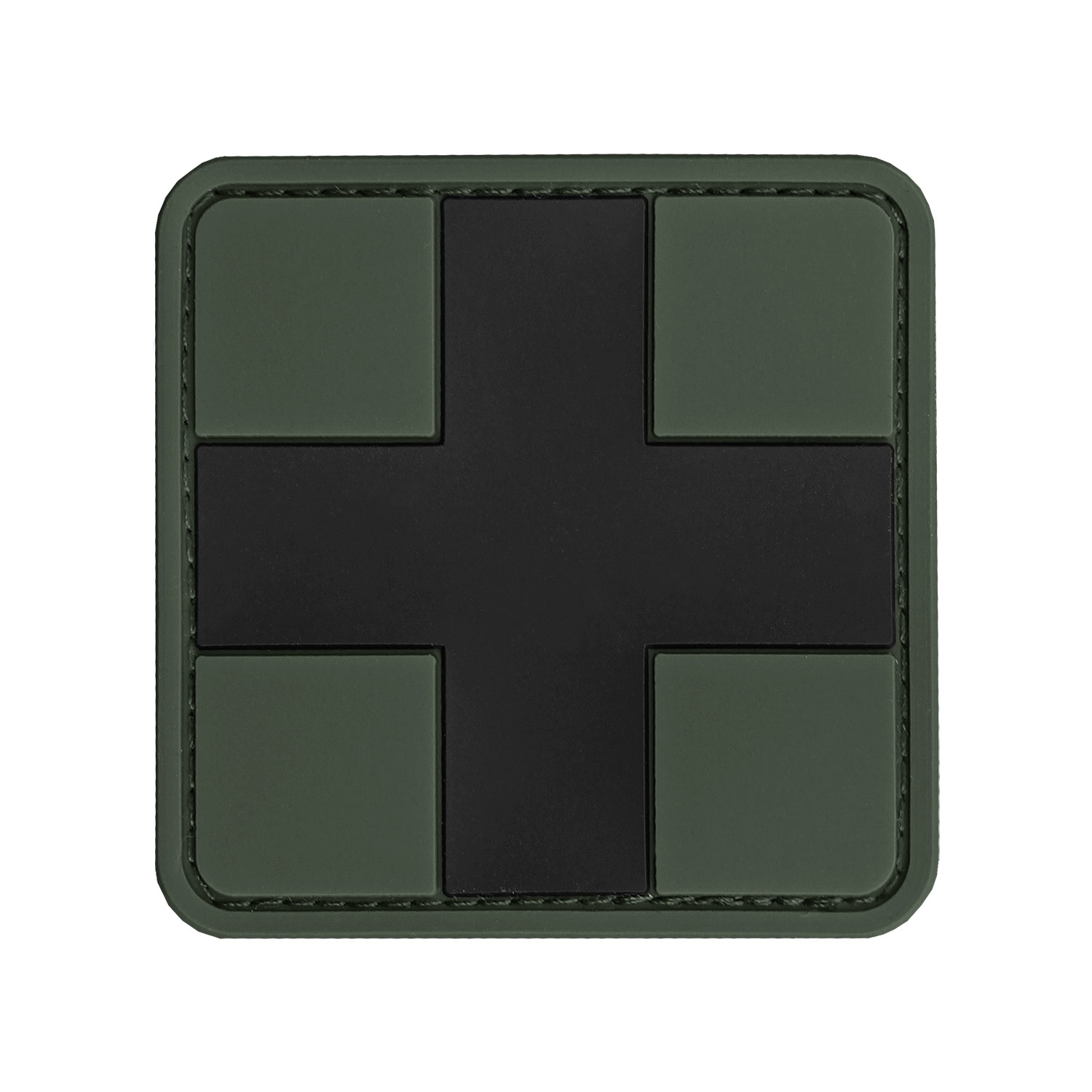 MilTec Patch 3D First Aid PVC m. Klett Large im