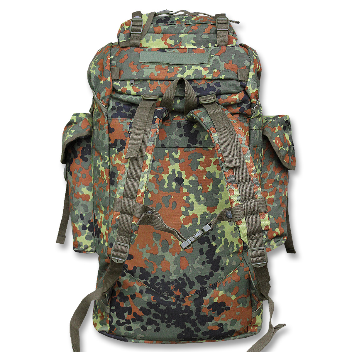 Bundeswehr Maskentasche Flecktarn - Mehrzwecktasche Mit Tragegurt & Wasserdichter Verarbeitung