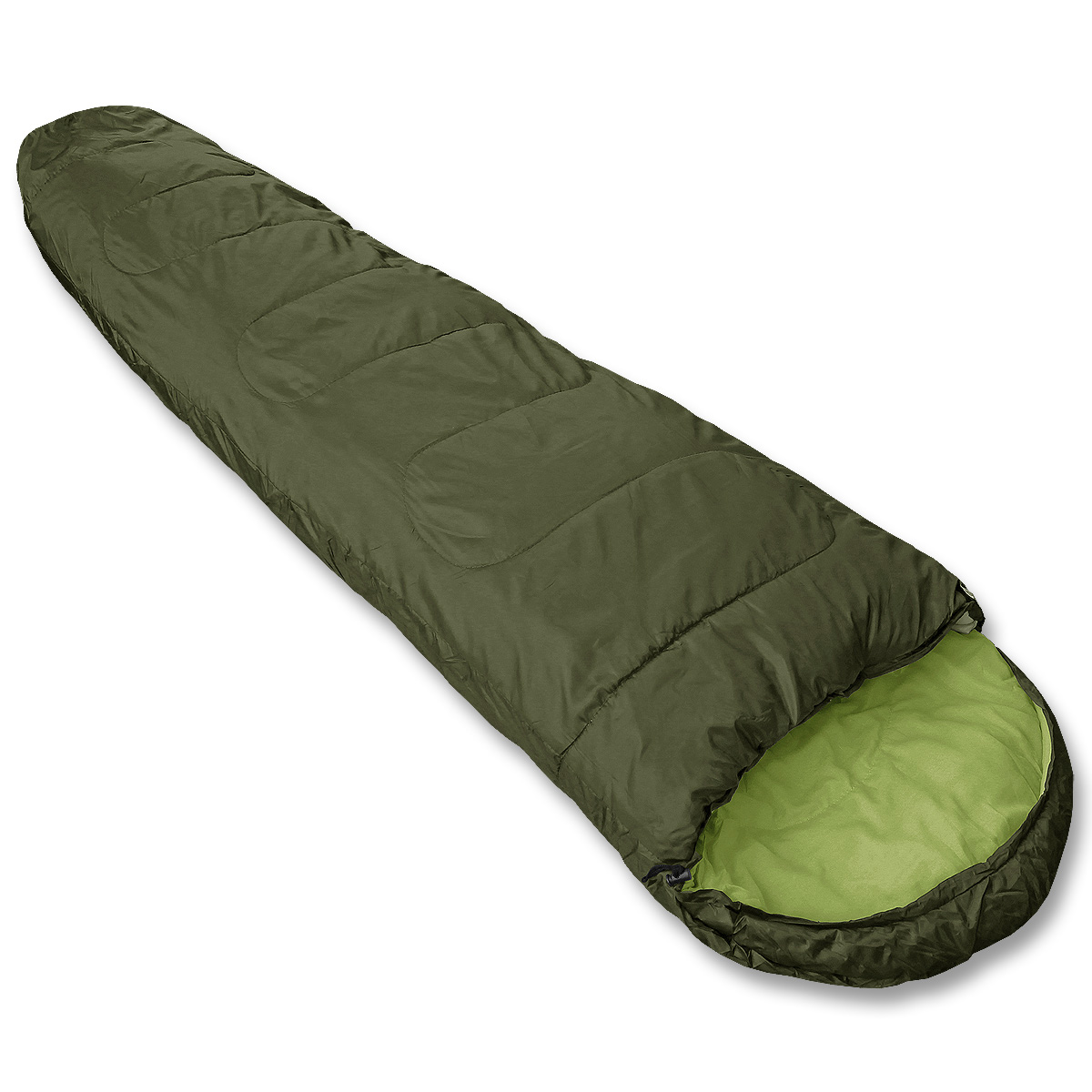 Mumienschlafsack mit Packsack
