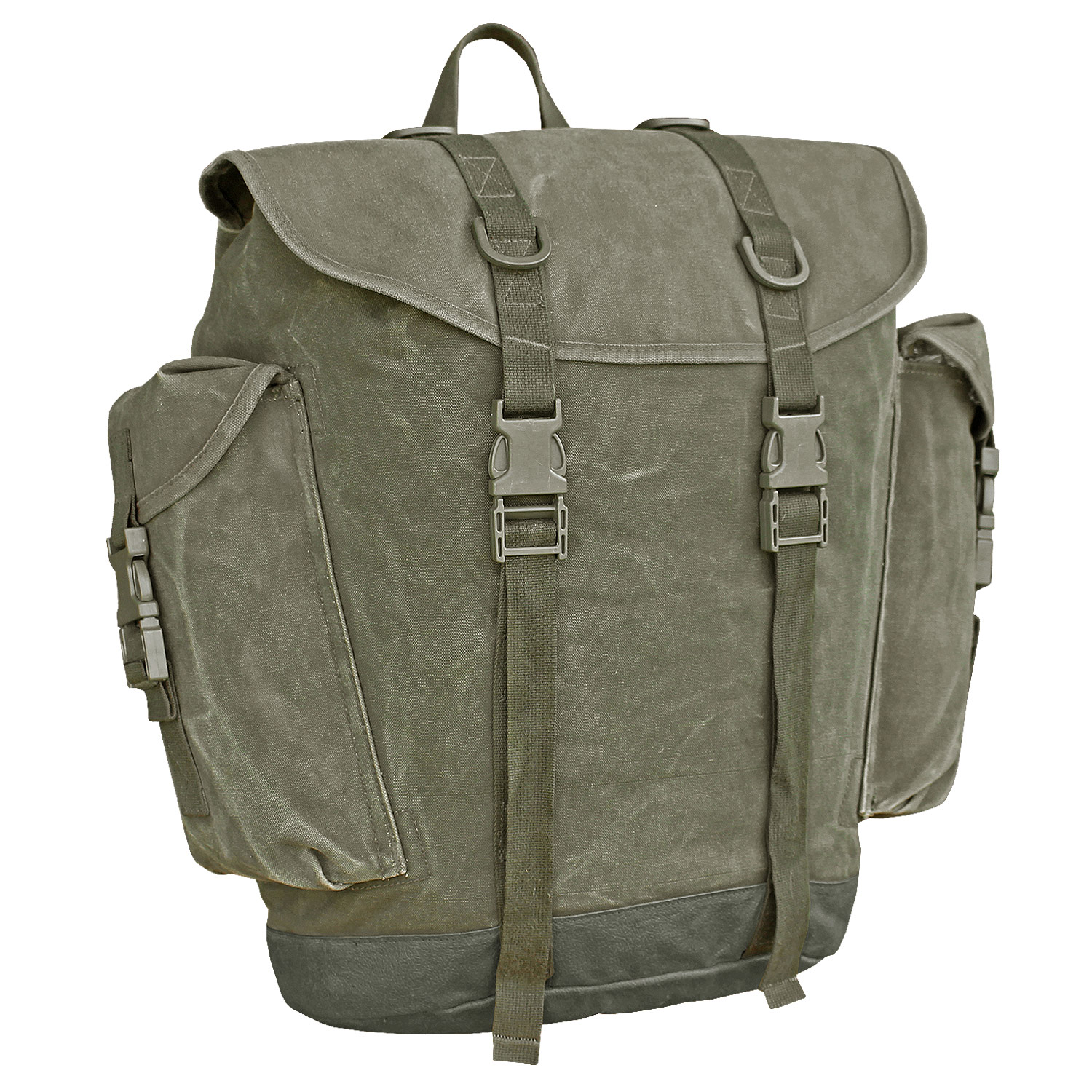 BW Gebirgsrucksack Original gebraucht Baumwolle Original gebraucht