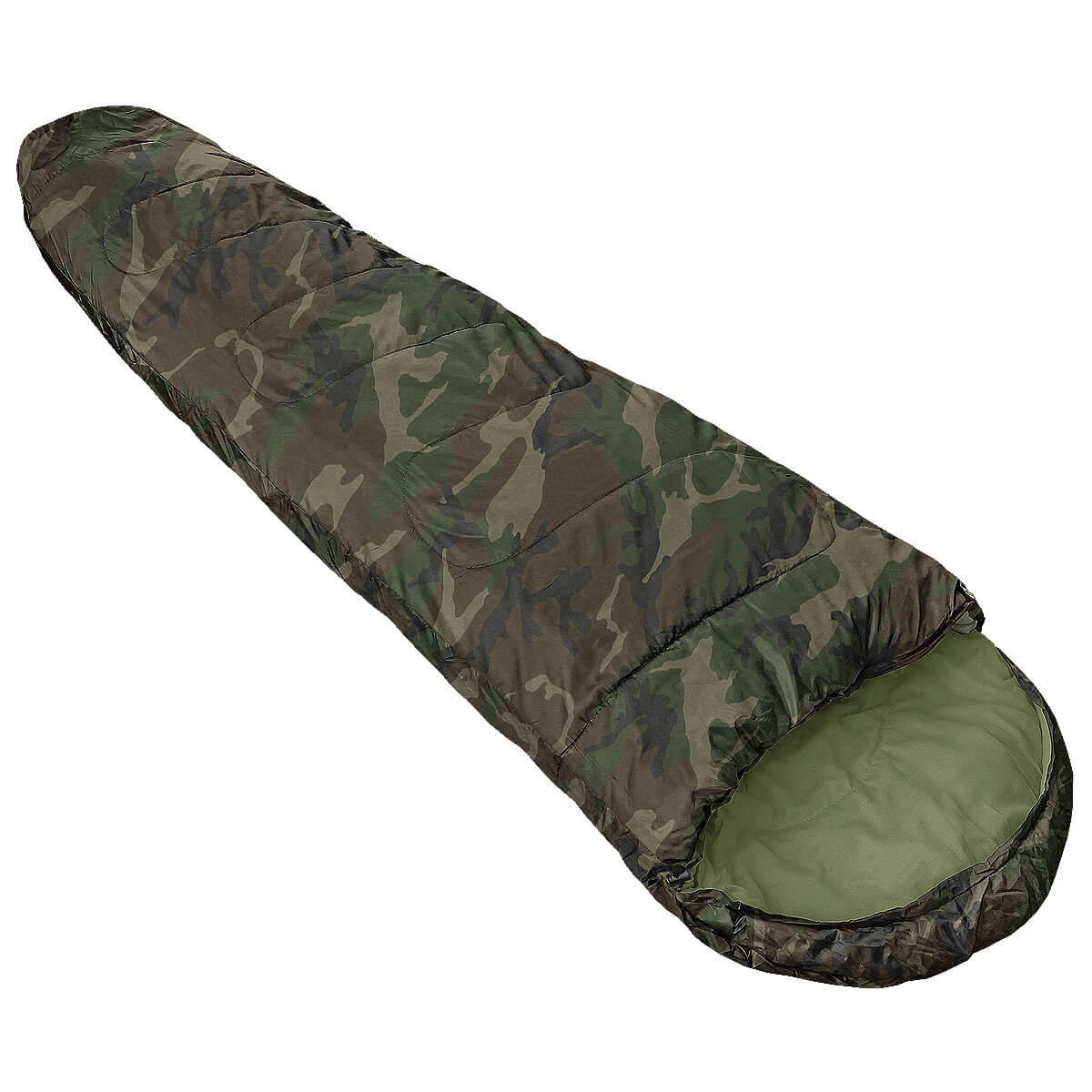 Mumienschlafsack mit Packsack