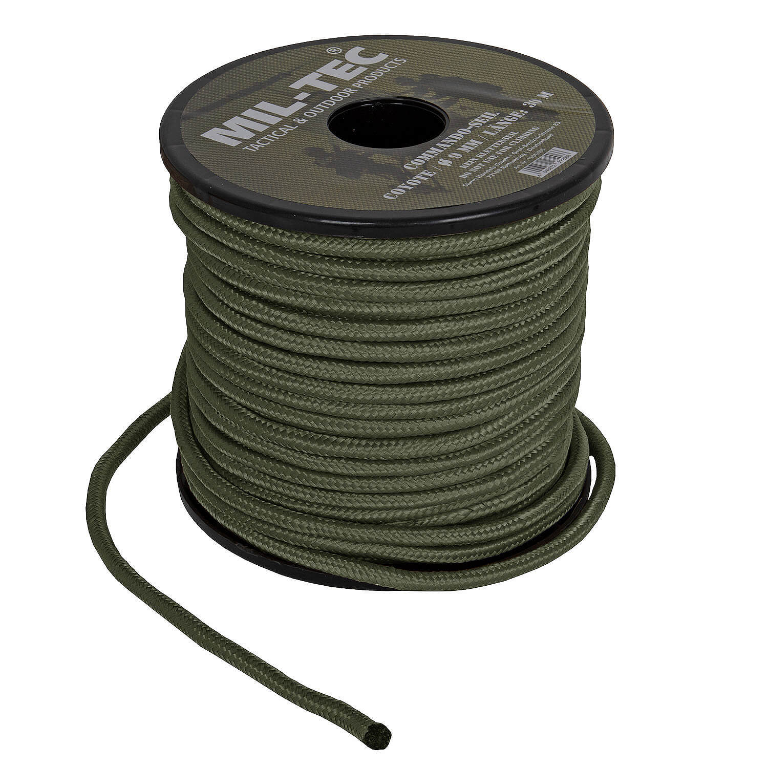 Commando Seil Rolle 9mm (30M)