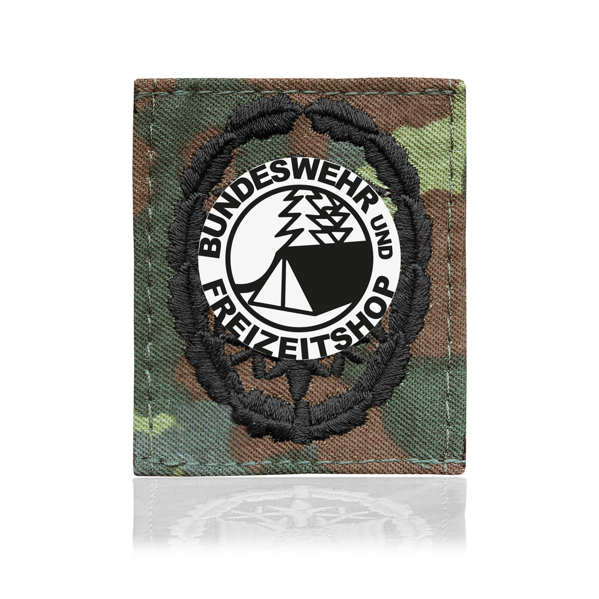 d307 Bundeswehr Leistungsabzeichen schwarz auf Tarn mit 10  1 Stück