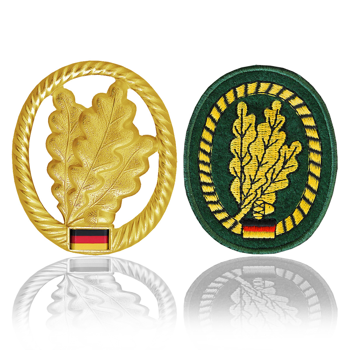 BW Barettabzeichen Jägertruppe