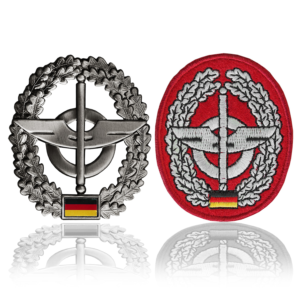 BW Barettabzeichen Nachschubtruppe