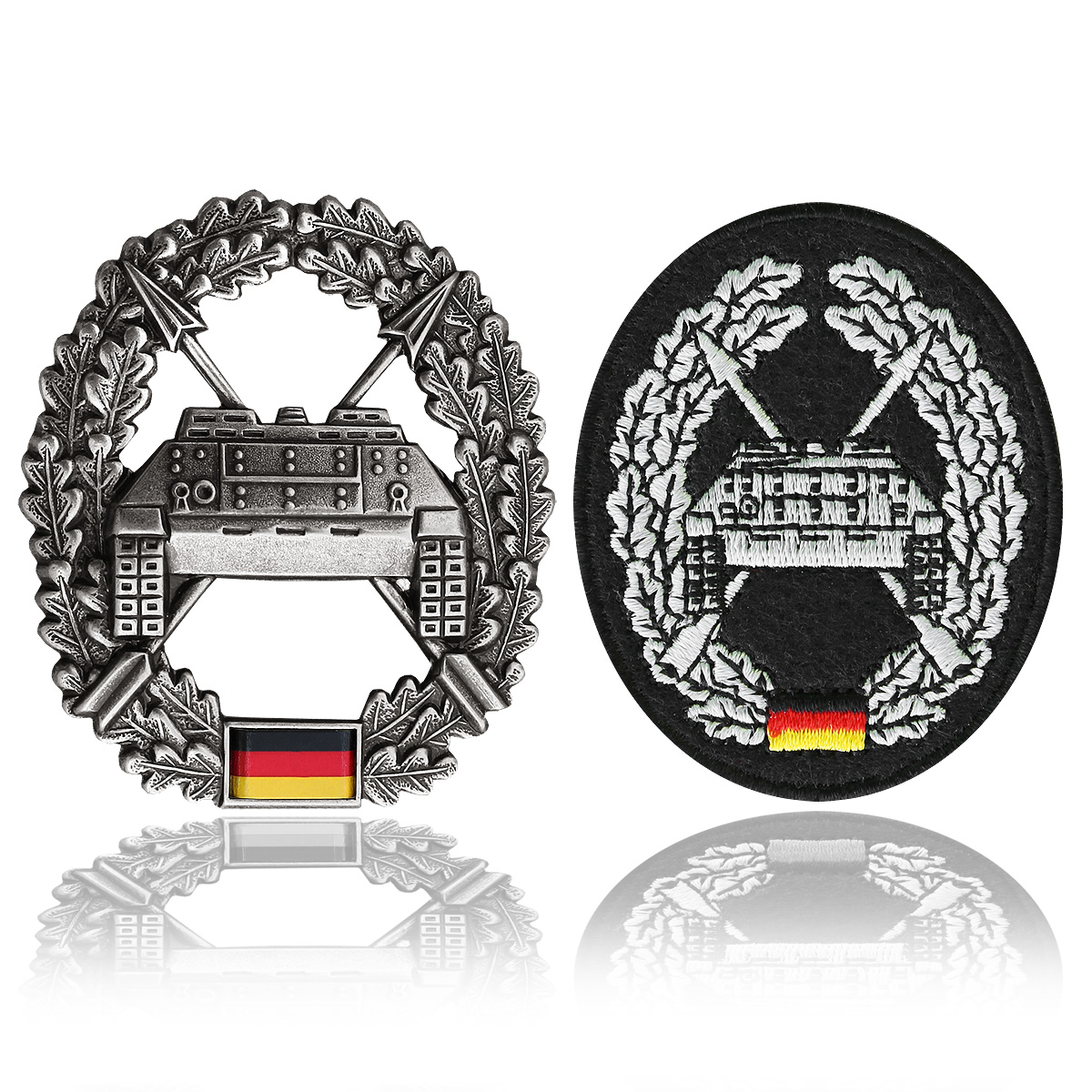BW Barettabzeichen Panzerjäger