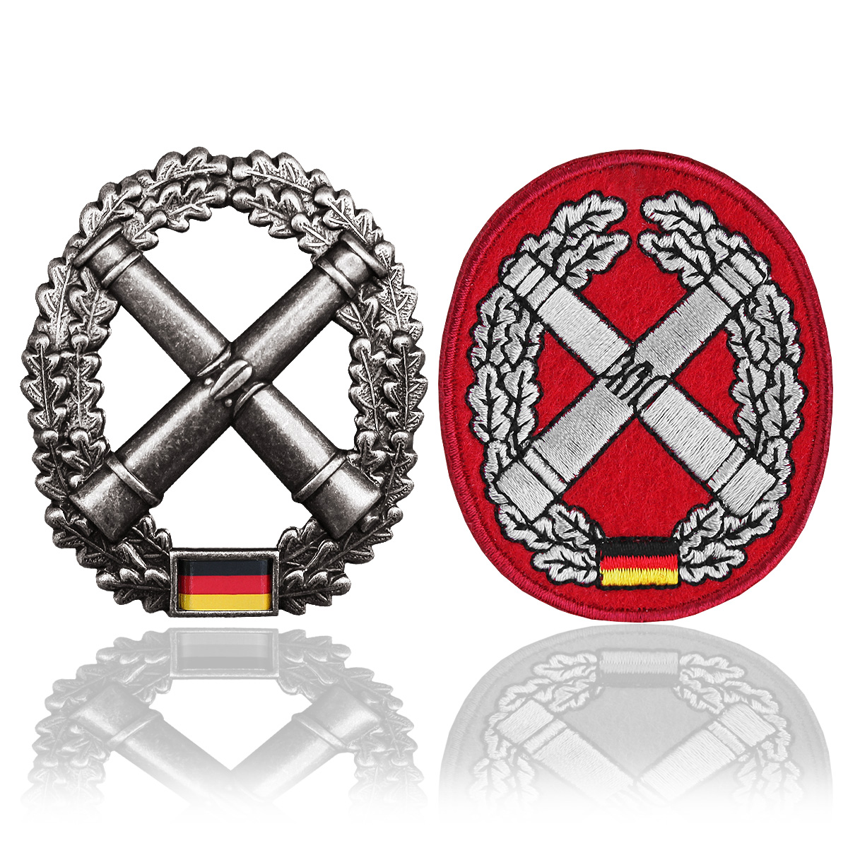 BW Barettabzeichen Artillerie