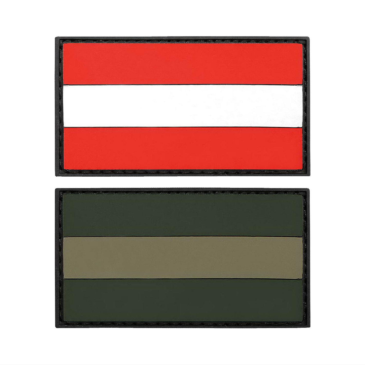 Rubber Patch Flagge Österreich