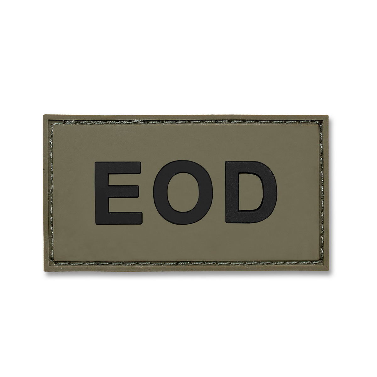 3-D Rubber Patch EOD oliv