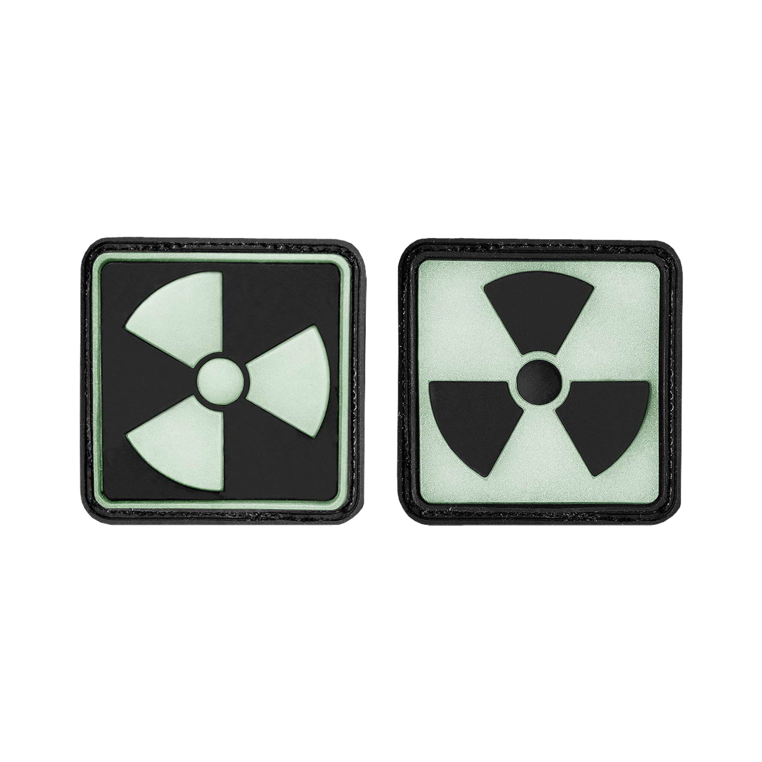 3-D Rubber Patch Radioaktiv