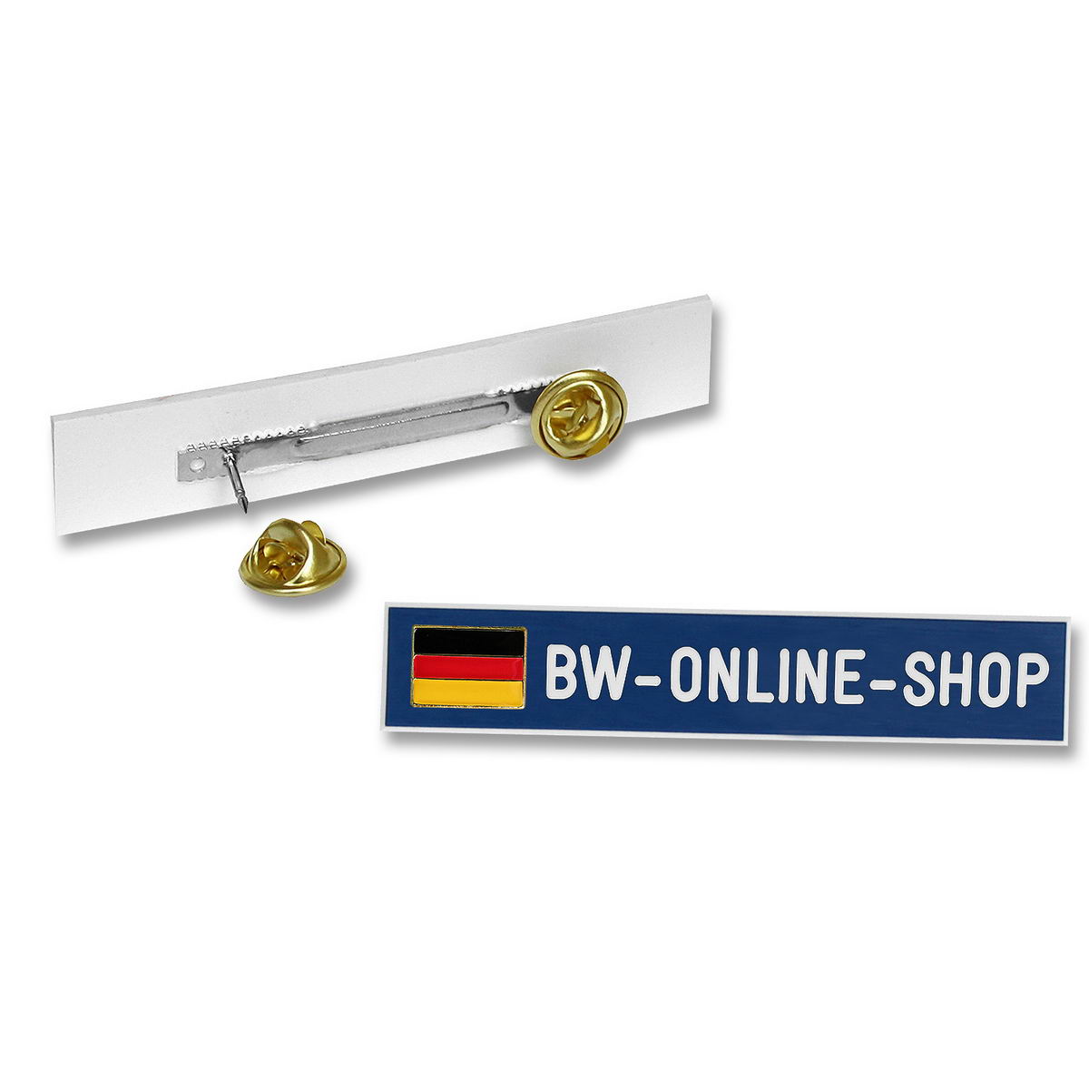 Namensschild Kunststoff Deutschlandfahne