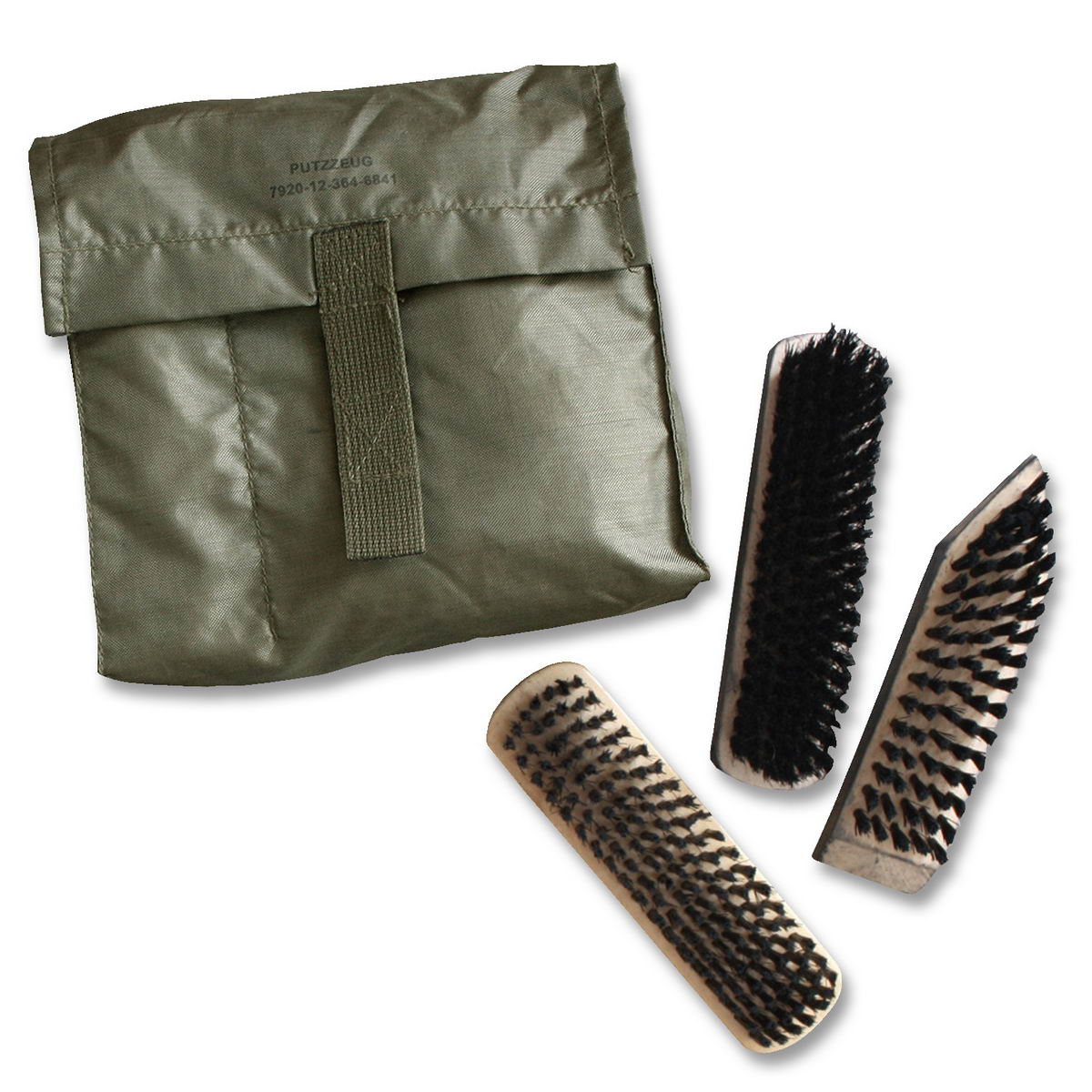 Bundeswehr Schuhputzset Original gebraucht
