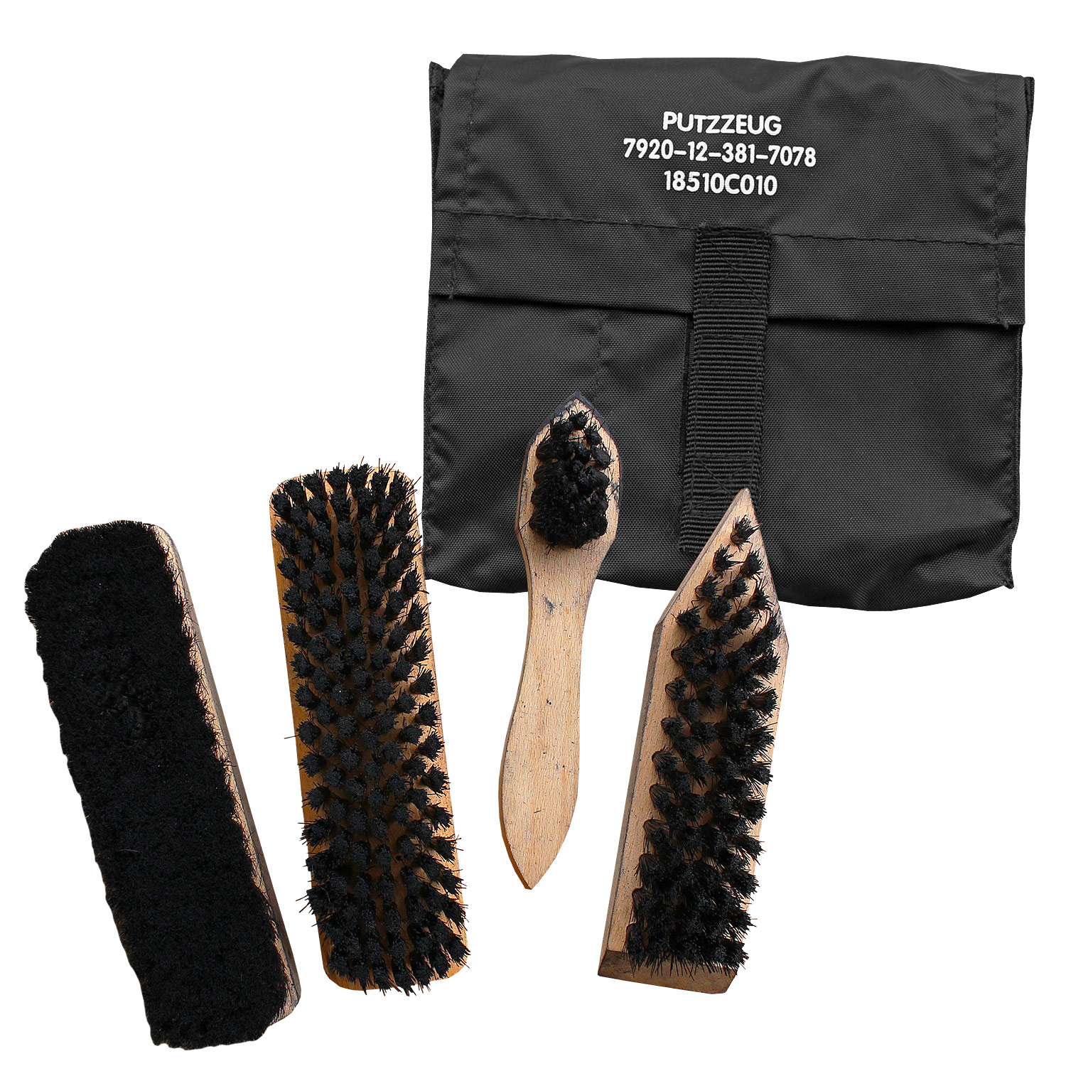 Bundeswehr Schuhputzset Original gebraucht