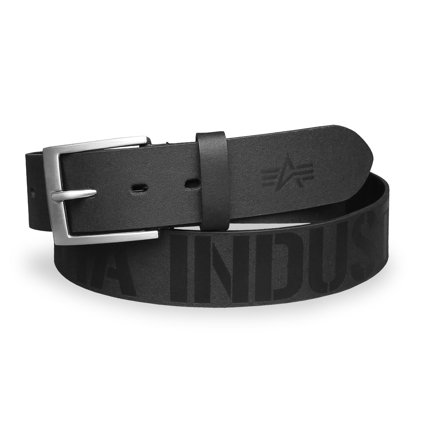 Ledergürtel Embossed Alpha Belt (Sale)