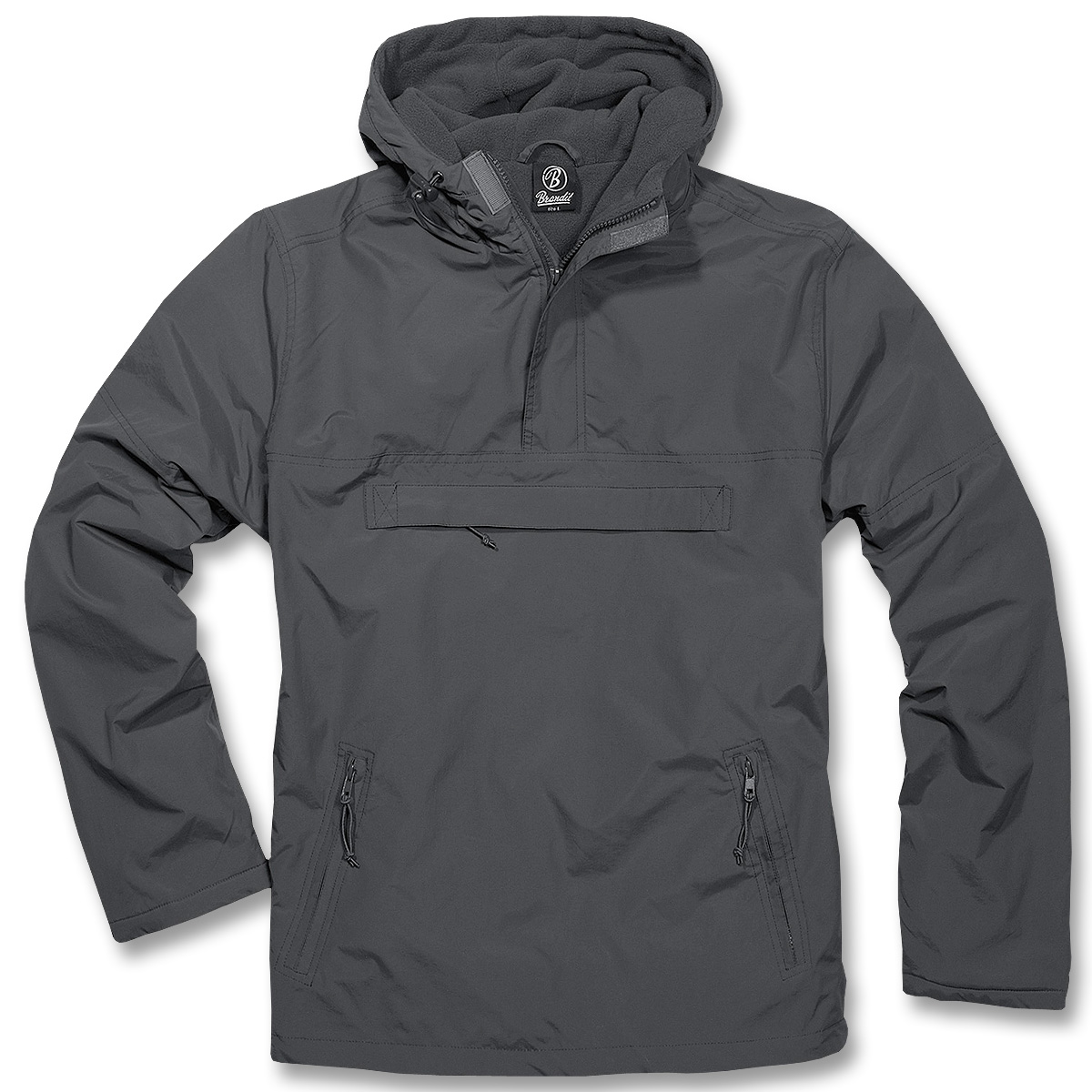 Hooded Windbreaker m. Fleecefutter