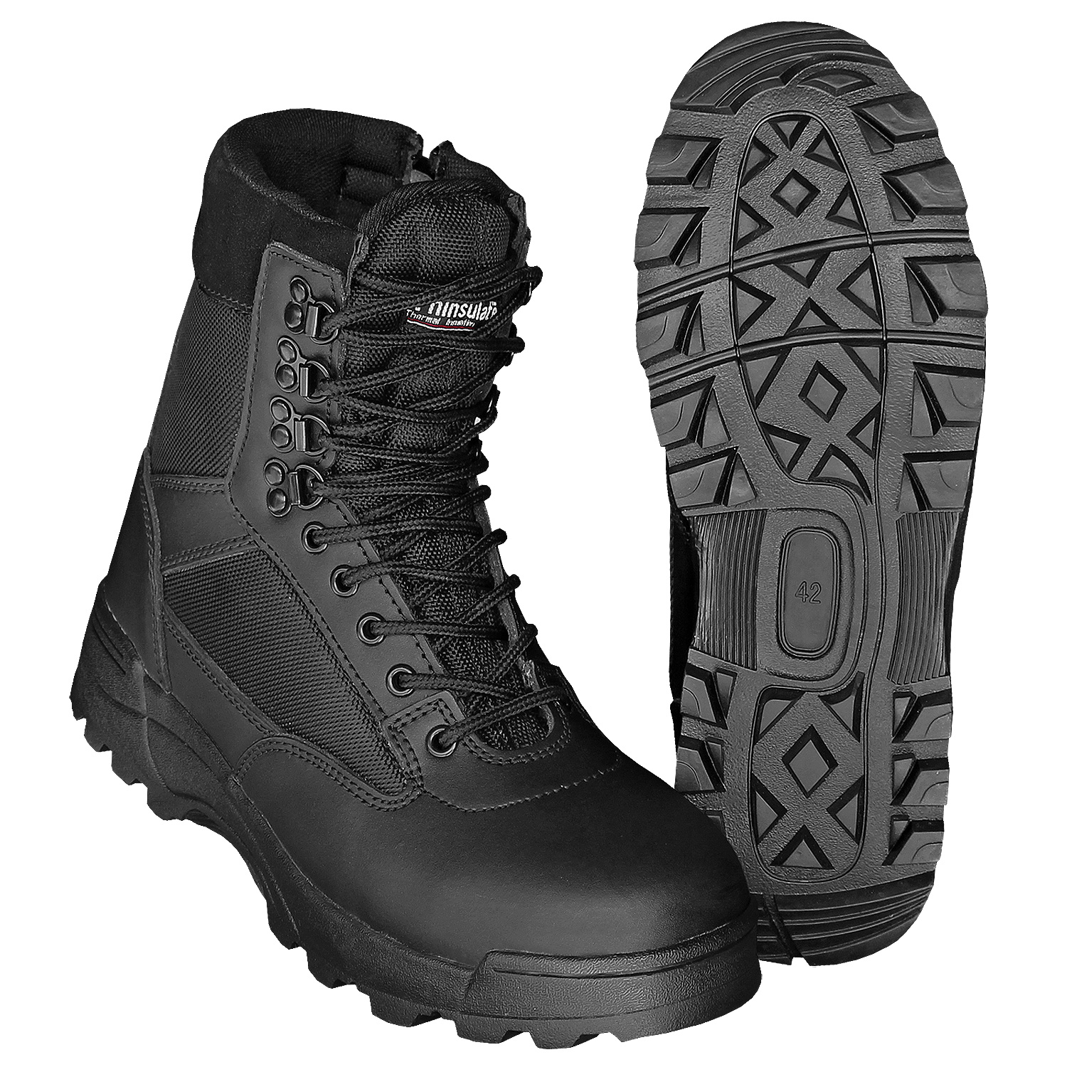 SWAT Tactical Boots Zipper
