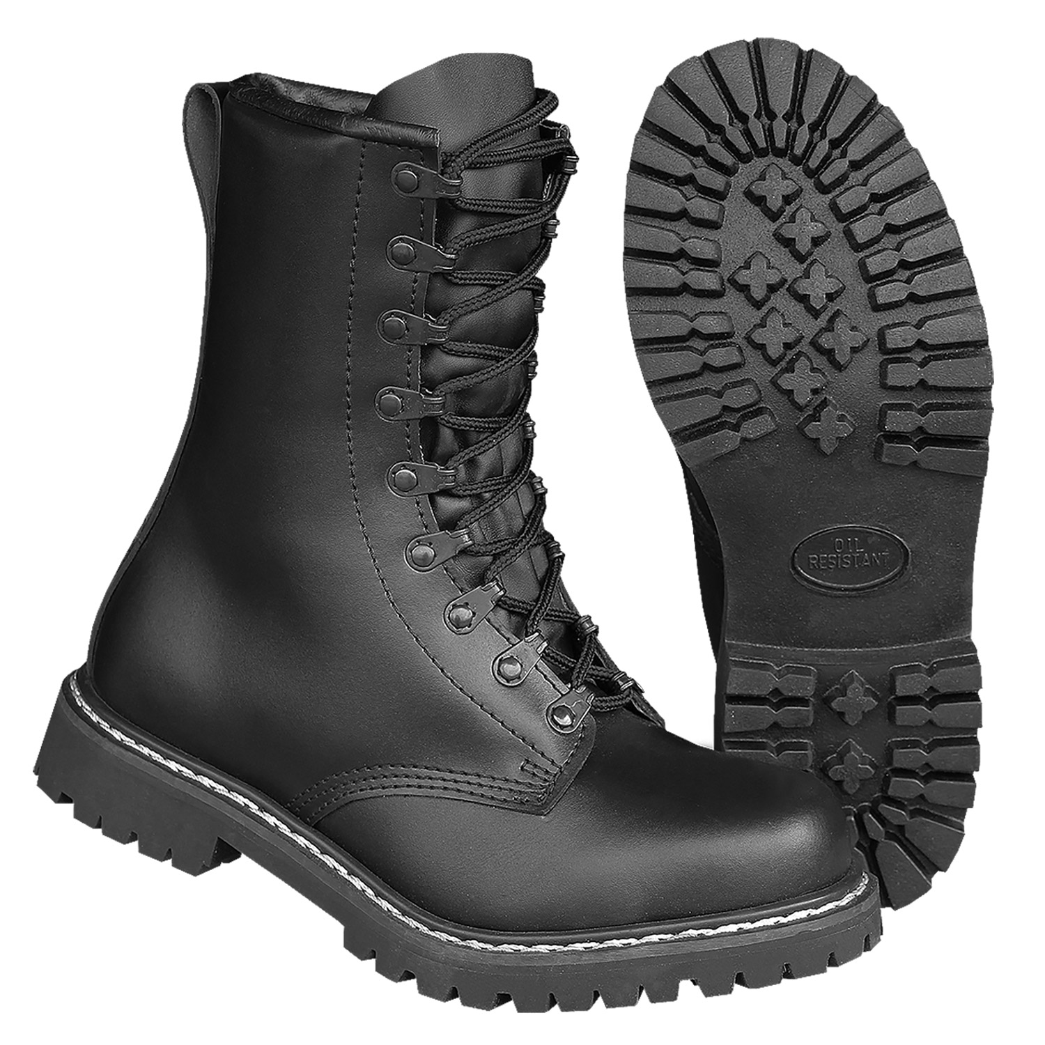 NEU Bundeswehr Springerstiefel PARA mit STAHLKAPPE BW Arbeitsstiefel 37-50 
