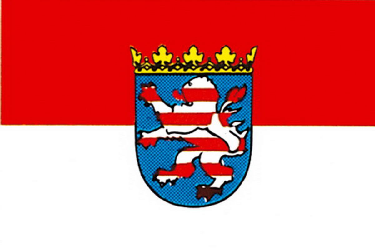 90 x 150 cm Fahnen Flagge Hessen 
