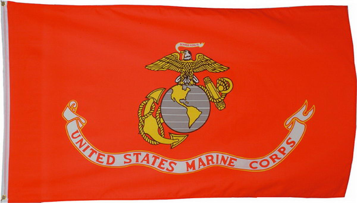 Flagge / Fahne 90x150 cm Marine Corps