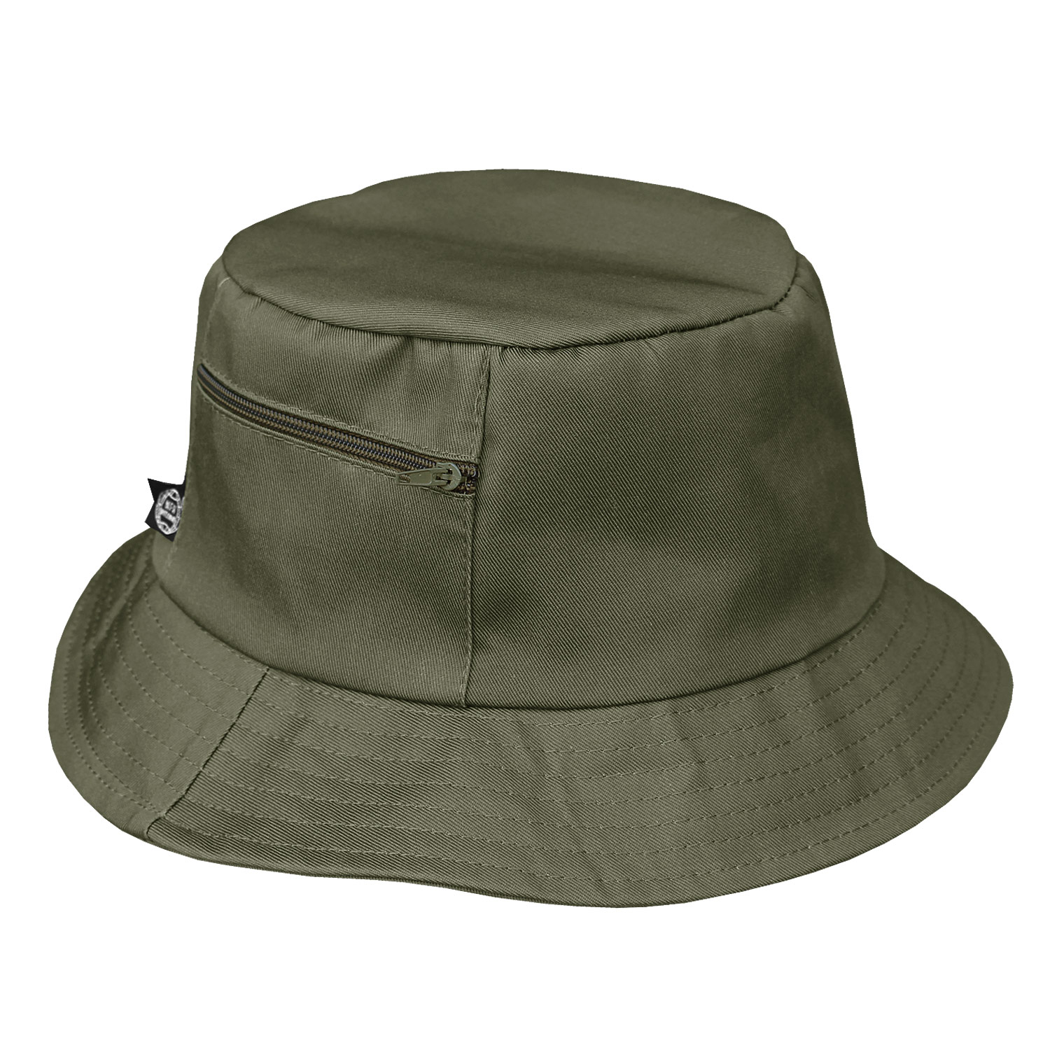 MFH Herren Boonie Hut, Klassisches Design Mit Umlaufenden Schlaufen & Kinnband – Für Outdoor, Trekking, Alltag