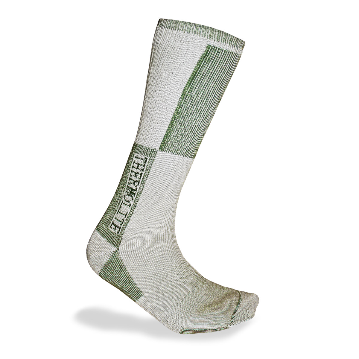 Wintersocken Polar oliv/weiß