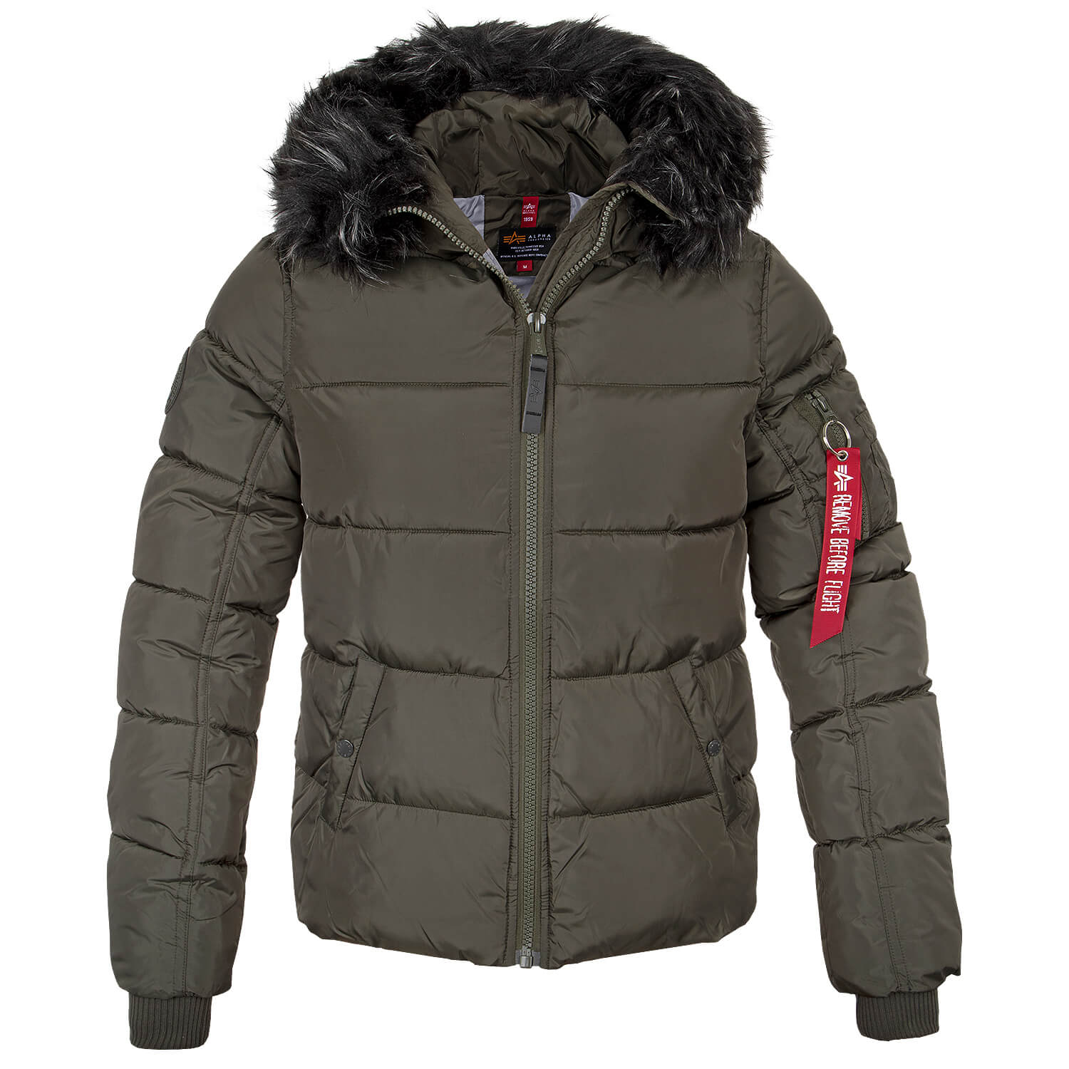 Hooded Puffer Alpha Wmn (Sale)
