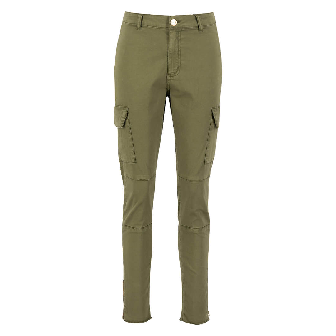 Cargo Zip Pant Wmn (Sale)