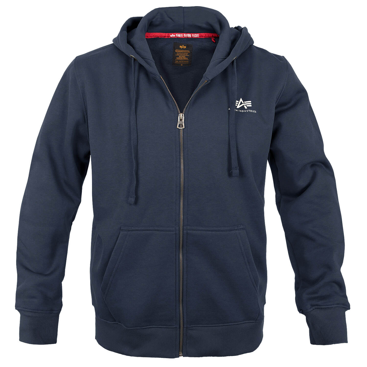 Basic Zip Hoody SL