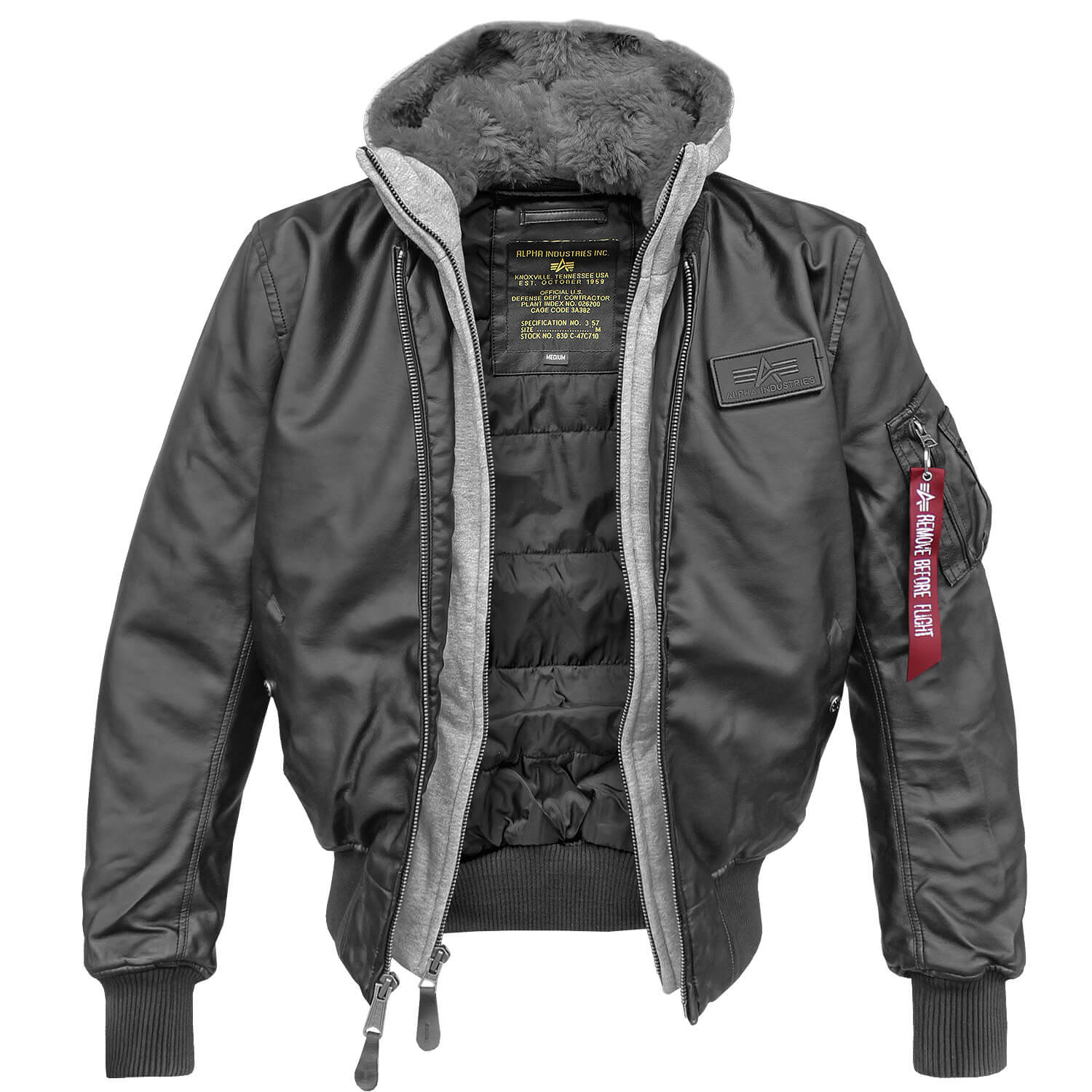 Lederjacke MA1 D-Tec (Sale)
